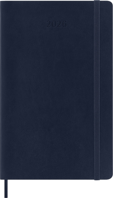 Agenda 2026 Moleskine 12M Planner Weekly 7Dagen/1Pagina Large SC Sapphire Blue