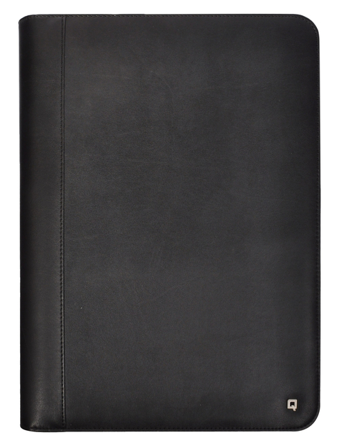 Schrijfmap Desq A4 Met Rits Kunstleder Ringmechaniek Zwart