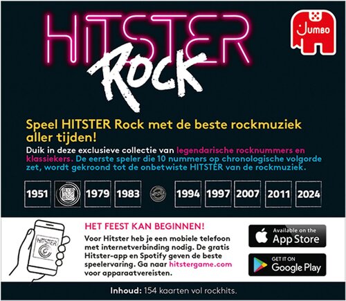 Spel Hitster Rock Uitbreiding