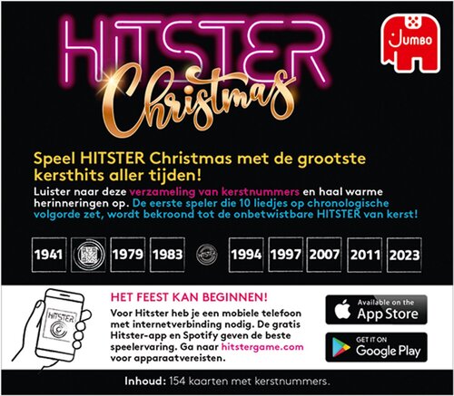 Spel Hitster Christmas Uitbreiding