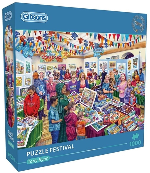 Puzzel Gibsons Puzzle Festival 1000 Stukjes