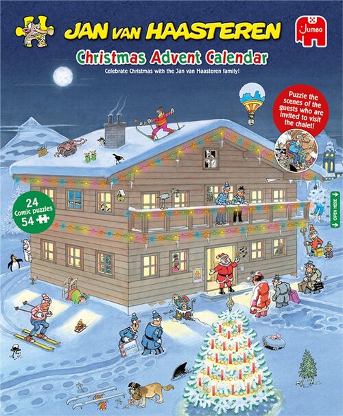 Advent Calendar Jan Van Haasteren 2025 24X54 Stukjes