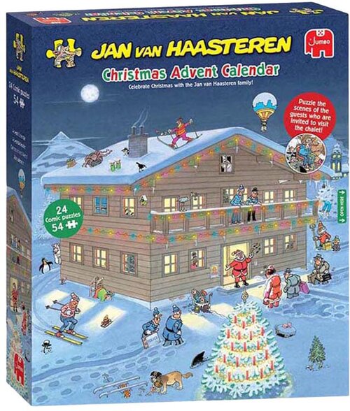 Advent Calendar Jan Van Haasteren 2025 24X54 Stukjes