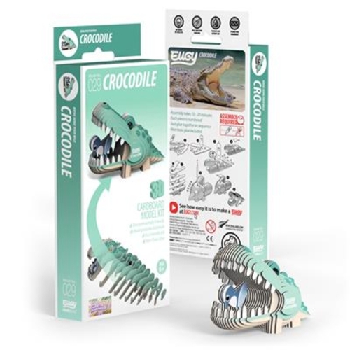 3D Krokodil Eugy