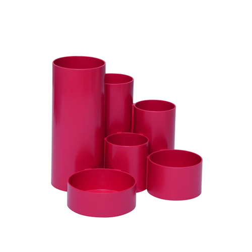 Pennenkoker Maul Tubo 6-Vaks Ø150X125MM Rood