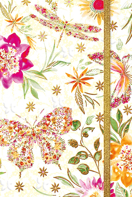 Notitieboekje Vlinder/TC/150-110MM/Multi/Papier