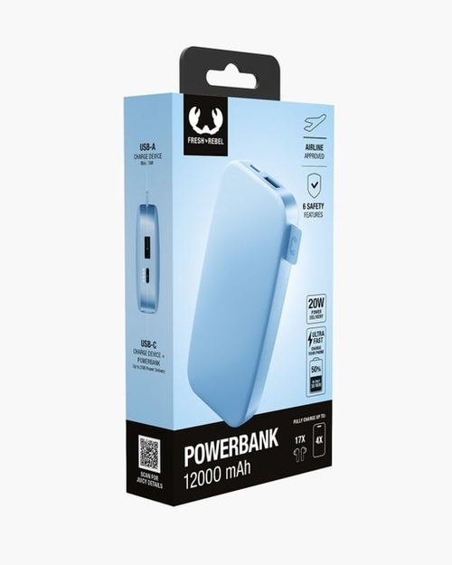 Powerbank 12000 Mah+PD Vivid Blue