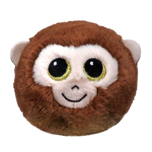 Ty Beanie Bouncers Banana Monkey Brown