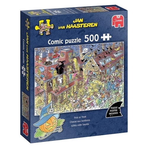 Puzzel Jan Van Haasteren Trick Or Treat 500 Stukjes