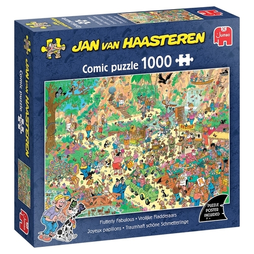 Puzzel Jan Van Haasteren Vrolijke Fladderaars 1000 Stukjes