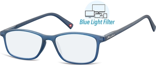 Leesbril Montana +2.00 DPT Blue Light Filter Blauw