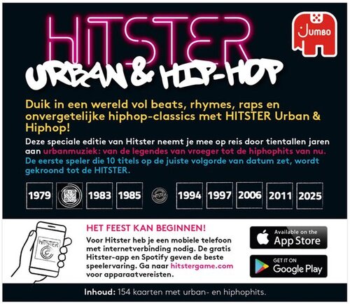 Hitster Urban & Hip-Hop Uitbreiding