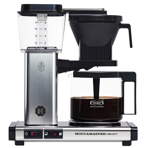 Moccamaster KBG Select Koffiezetapparaat Zilver
