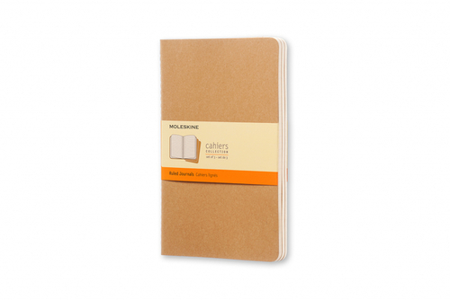 Journal Molskine Cahier A5 Ruled, Kraft