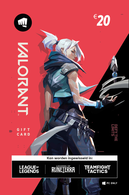 Valorant 20 Euro Digitale Cadeaukaart