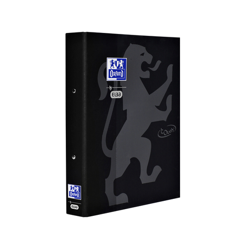 Ringband Oxford Touch A4 2-Rings O-Mech 30MM Zwart