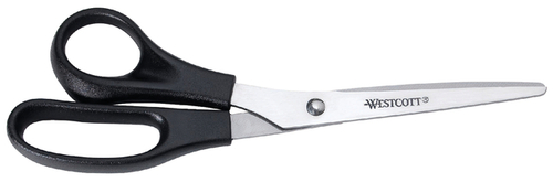 Schaar Westcott Buro 210MM RVS Met Kunststof Grip Linkshandig