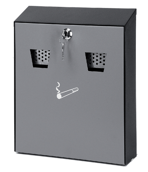 Wandasbak Met Binnenemmer Zwart/Grijs