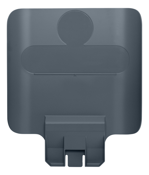 Paneel Rubbermaid Slim Jim Recyclestation Voor Label Grijs