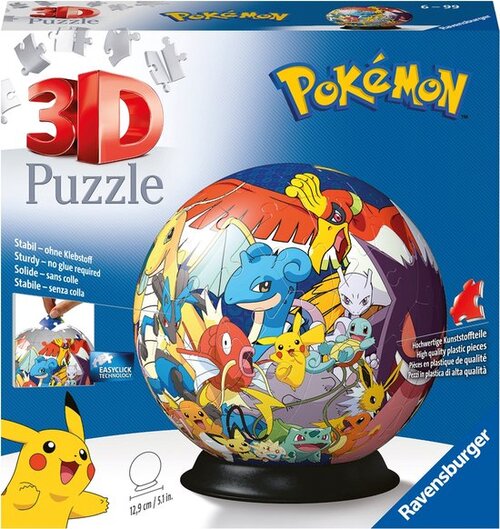 Pokémon 3D (72 Stukjes)