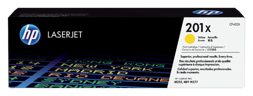 Tonercartridge HP CF402X 201X Geel HC