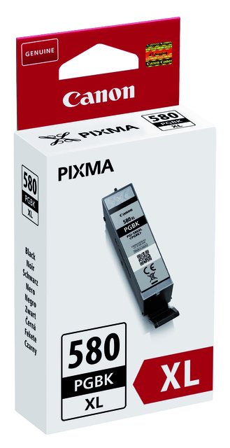 Inktcartridge Canon Pgi-580XL Zwart
