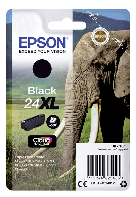 Inktcartridge Epson 24XL T2431 Zwart