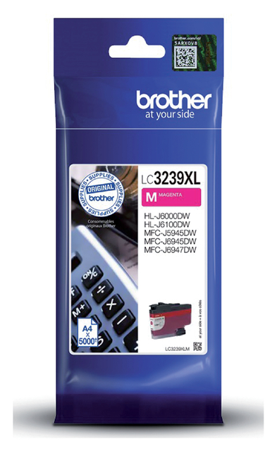 Inktcartridge Brother LC-3239XLM Rood