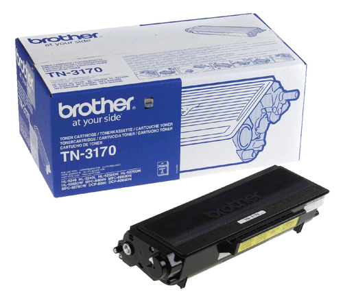 Toner Brother TN-3170 Zwart