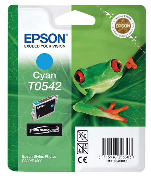 Inktcartridge Epson T0542 Blauw