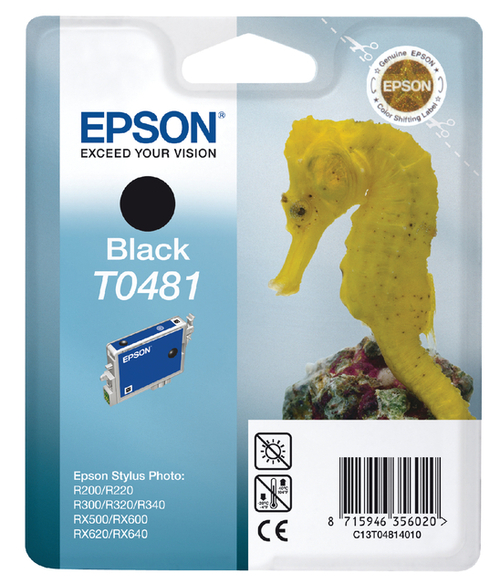 Inktcartridge Epson T0481 Zwart