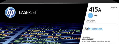 Tonercartridge HP W2031A 415A Blauw