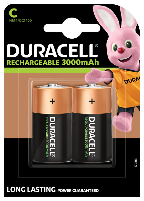 Behandeling vrek Bouwen Batterij Oplaadbaar Duracell 2XC 3000Mah Plus | Kantoorartikel | 413695 |  Bruna
