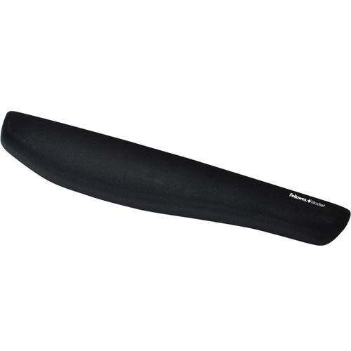 Polssteun Fellowes Plush Touch Zwart