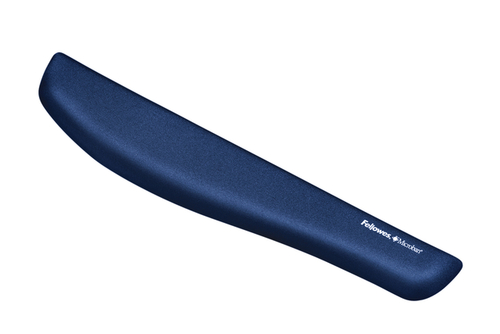 Polssteun Fellowes Plush Touch Blauw