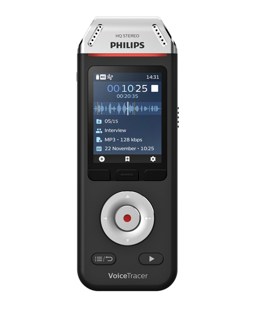 Digital Voice Recorder Philips DVT 2110 Voor Interviews