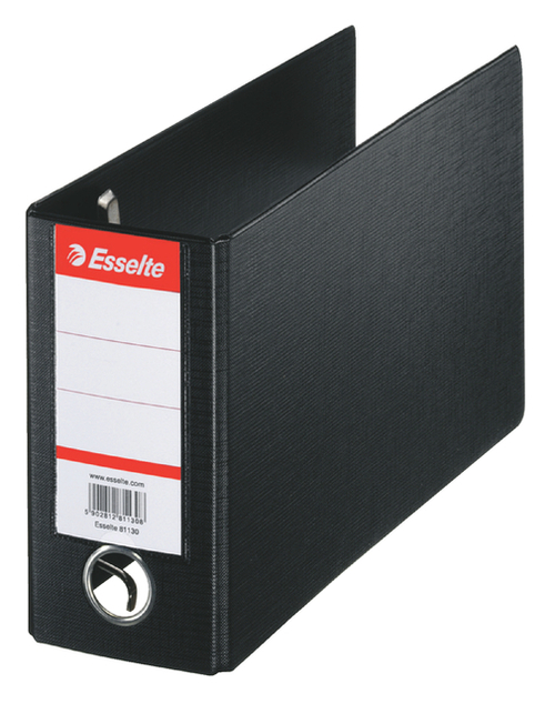 Ordner Esselte Giro 80MM PP 16X28CM Zwart
