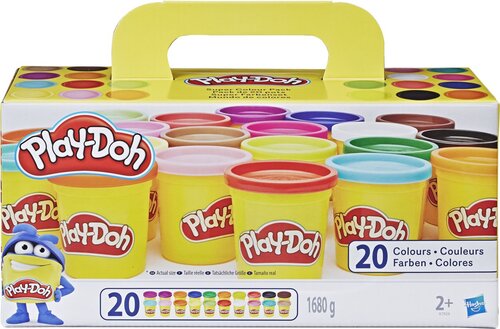 Play-Doh Klei - Super Colour 20 Pack (Random Kleuren)