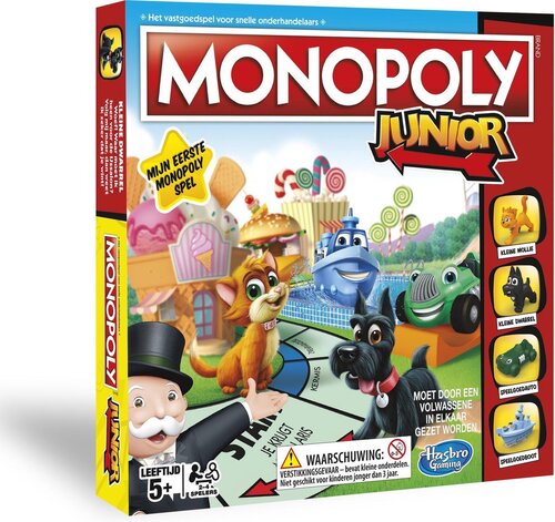 Monopoly Junior - NL | Spel | 5010993584437 Bruna