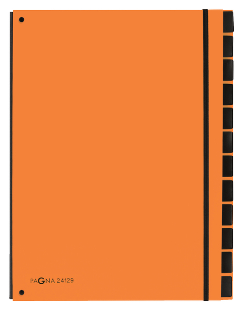 Sorteermap Pagna Trend A4 12 Tabs Oranje