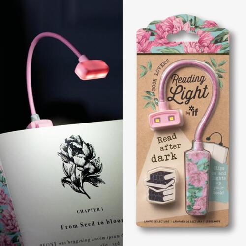 Book Lover's Reading Light - Floral
