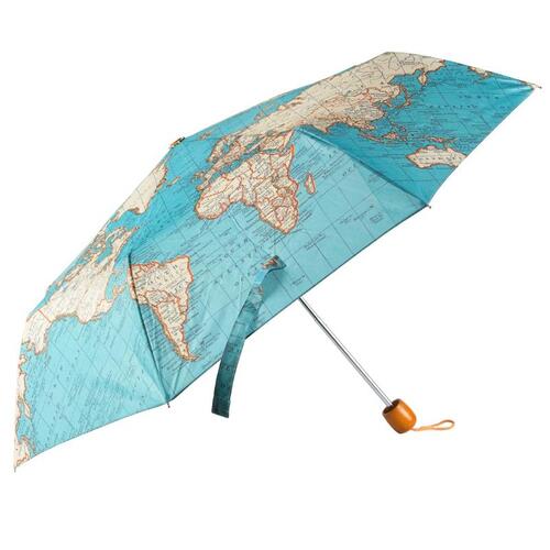 Paraplu RETRO vintage world map