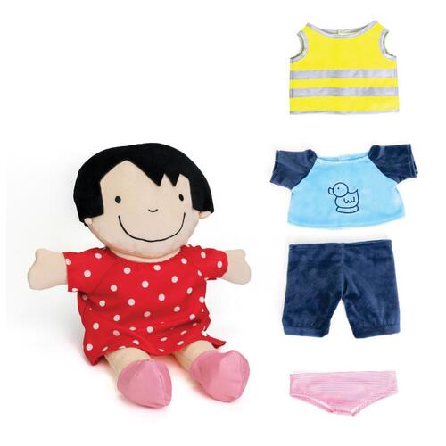 Anna handpop kledingset