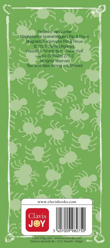 Magnetische boekenleggers Rip & Rouw