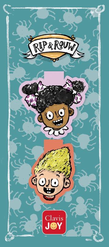 Magnetische boekenleggers Rip & Rouw