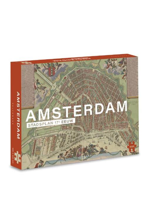 Stad Amsterdam – Puzzel 1000 Stukjes