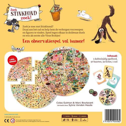 Het spel van Stinkhond - Zoek, Stinkhond, zoek!