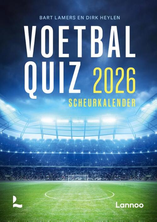 De voetbalquiz scheurkalender 2026