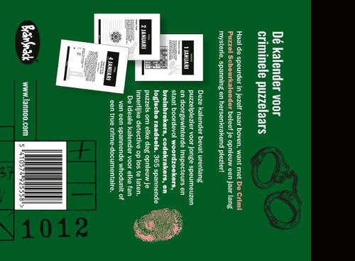 De Crimi Puzzel Scheurkalender 2026