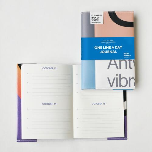 Redo One line a day journal ( per 6 ex.)